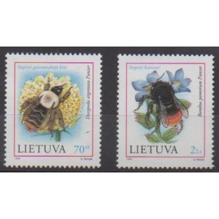 Buy this set of stamps of Lithuania of the year 1999 (Nb 615/616).