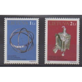 Buy this set of stamps of Lithuania of the year 2000 (Nb 640/641).