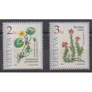 Buy this set of stamps of Lithuania of the year 2001 (Nb 664/665).