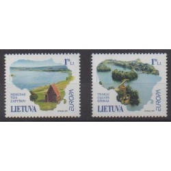 Lithuania - 2001 - Nb 662/663 - Environment - Europa