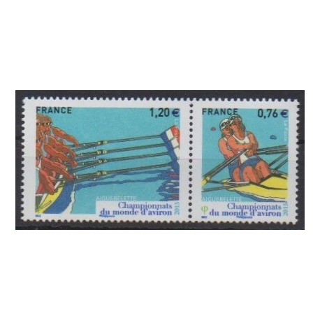 France - Poste - 2015 - No 4973/4974 - Sports divers