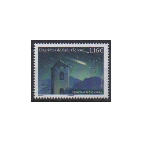 French Andorra - 2023 - Nb 895 - Astronomy