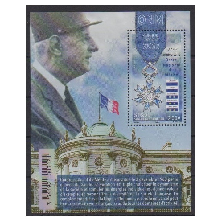 Acheter ce timbre de Saint-Pierre et Miquelon de l'année 2023 (No 1313).