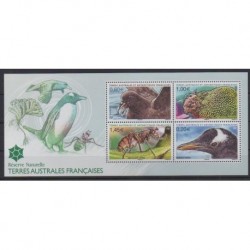 French Southern and Antarctic Lands - Blocks and sheets - 2012 - Nb F622 - Animals