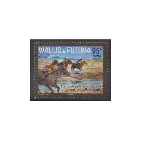 Wallis et Futuna - 2023 - No 971 - Chevaux