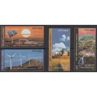 Buy this set of stamps of India of the year 2007 (Nb 2005/2008).