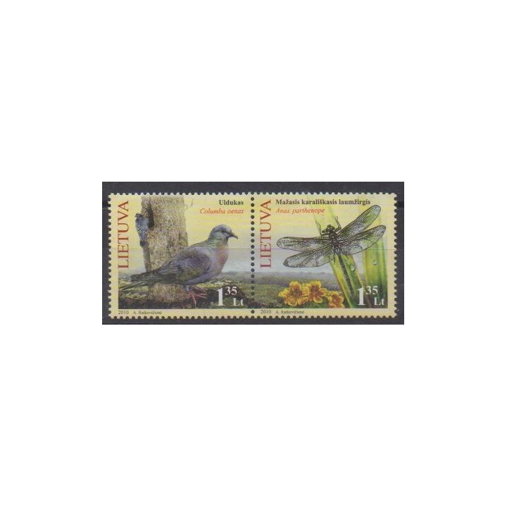 Acheter cette série de timbres de Lituanie  de l'année 2010 (No 907/908).