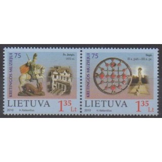 Buy this set of stamps of Lithuania of the year 2010 (Nb 902/903).