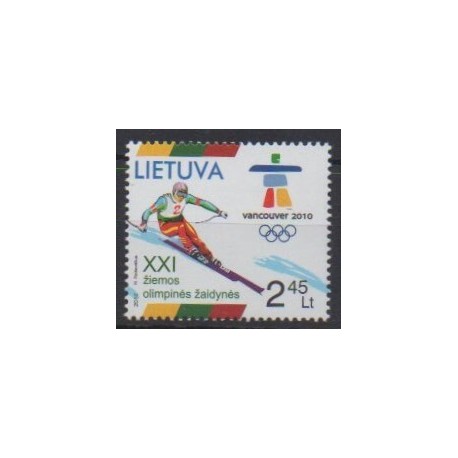 Lithuania - 2010 - Nb 891 - Winter Olympics