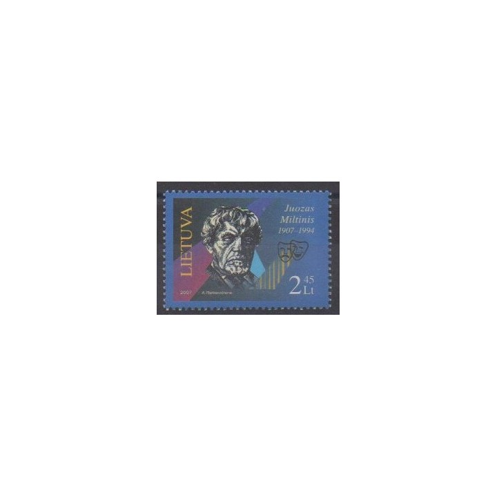 Buy this stamp of Lithuania of the year 2007 (Nb 820).