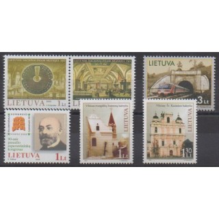 Buy this set of stamps of Lithuania of the year 2005 (Nb 763/768).