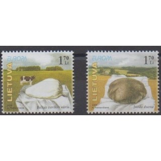 Buy this set of stamps of Lithuania of the year 2005 (Nb 761/762).