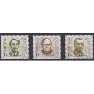 Acheter cette série de timbres de Lituanie  de l'année 2005 (No 753/755).