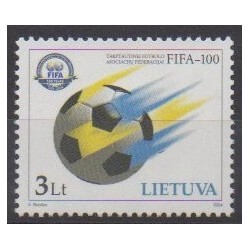 Lithuania - 2004 - Nb 741 - Football