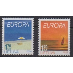 Lithuania - 2004 - Nb 736/737 - Europa