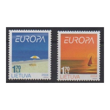 Lithuania - 2004 - Nb 736/737 - Europa