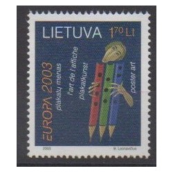 Lithuania - 2003 - Nb 714 - Art - Europa