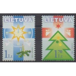 Lituanie - 2002 - No 700/701 - Noël