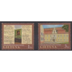 Lituanie - 2002 - No 697/698 - Littérature