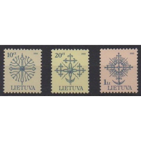 Lithuania - 2002 - Nb 691/693 - Art
