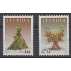 Lithuania - 2001 - Nb 676/677 - Christmas