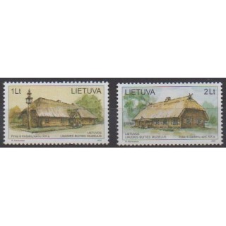Acheter cette série de timbres de Lituanie  de l'année 2001 (No 669/670).