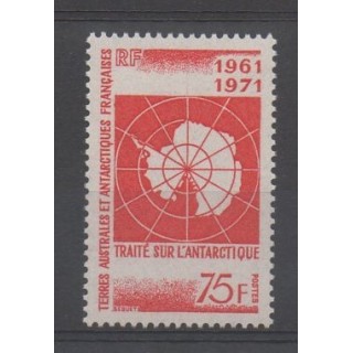 Timbres - TAAF  - 1971 - No 39 - Régions polaires