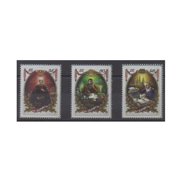 Buy this set of stamps of Latvia of the year 2013 (Nb 852/854).
