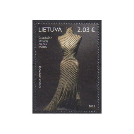 Lituanie - 2015 - No 1044 - Mode