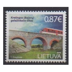 Lituanie - 2015 - No 1043 - Ponts