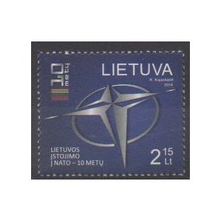Buy this stamp of Lithuania of the year 2014 (Nb 1010).