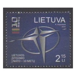Lituanie - 2014 - No 1010 - Histoire