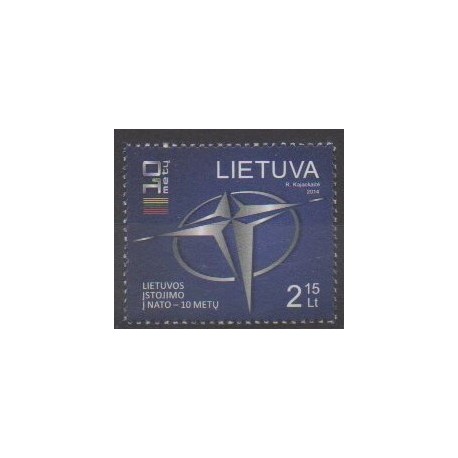 Lithuania - 2014 - Nb 1010 - Various Historics Themes