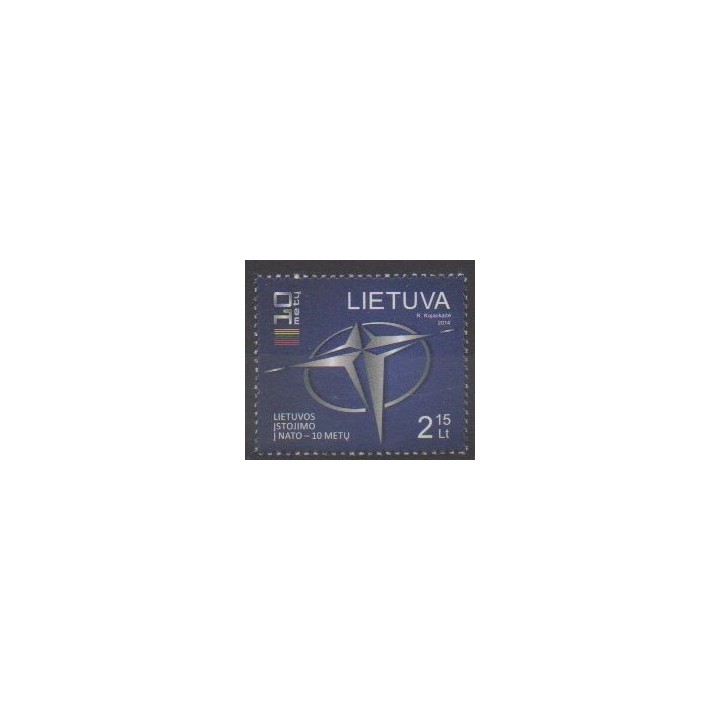 Buy this stamp of Lithuania of the year 2014 (Nb 1010).