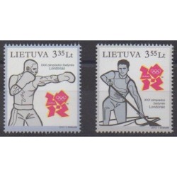 Lithuania - 2012 - Nb 966/967 - Summer Olympics