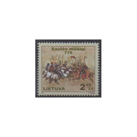 Lithuania - 2011 - Nb 936 - Military history