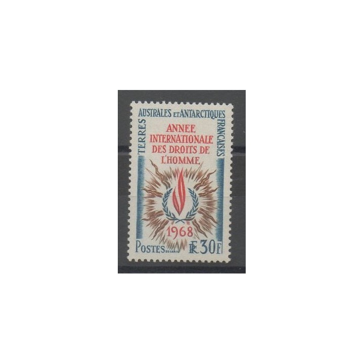 Stamps  - French Southern and Antarctic Territories - Post - 1968 - Nb 27