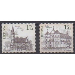 Lituanie - 2011 - No 934/935 - Églises