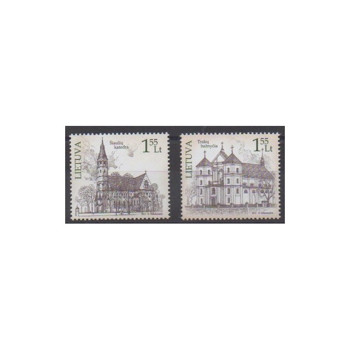 Acheter cette série de timbres de Lituanie  de l'année 2011 (No 934/935).