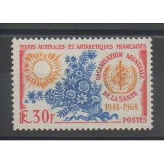 Timbres - TAAF  - 1968 - No 26 - Santé ou Croix-Rouge