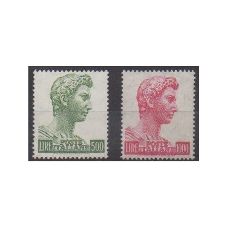 Italie - 1957 - No 738/739