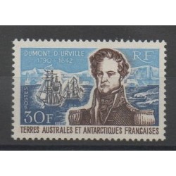 French Southern and Antarctic Territories - Post - 1968 - Nb 25 - Boats - mint hinged