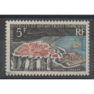Timbres - TAAF  - 1963 - No 20 - Sites