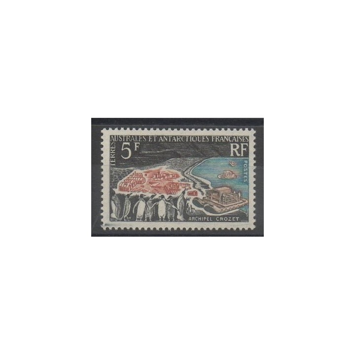 Timbres - TAAF  - 1963 - No 20 - Sites