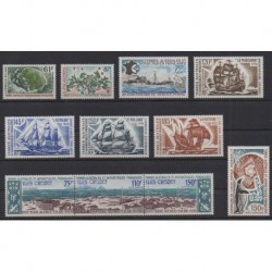 French Southern Territories - Complete year - 1974 - Nb 52/54 - PA30/PA37