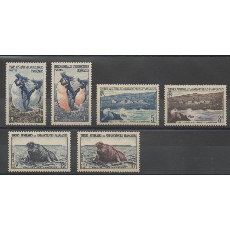 French Southern and Antarctic Territories - Post - 1956 - Nb 2/7 - Animals