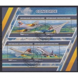 Central African Republic - 2017 - Nb 4985/4988 - Planes - Used