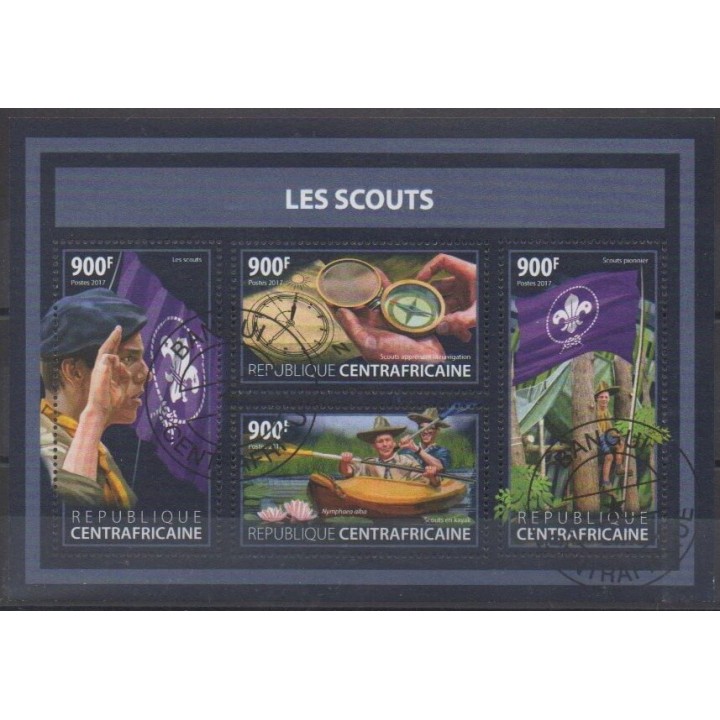 Buy this set of stamps of Central African Republic of the year 2017 (Nb 5177/5180). - Used