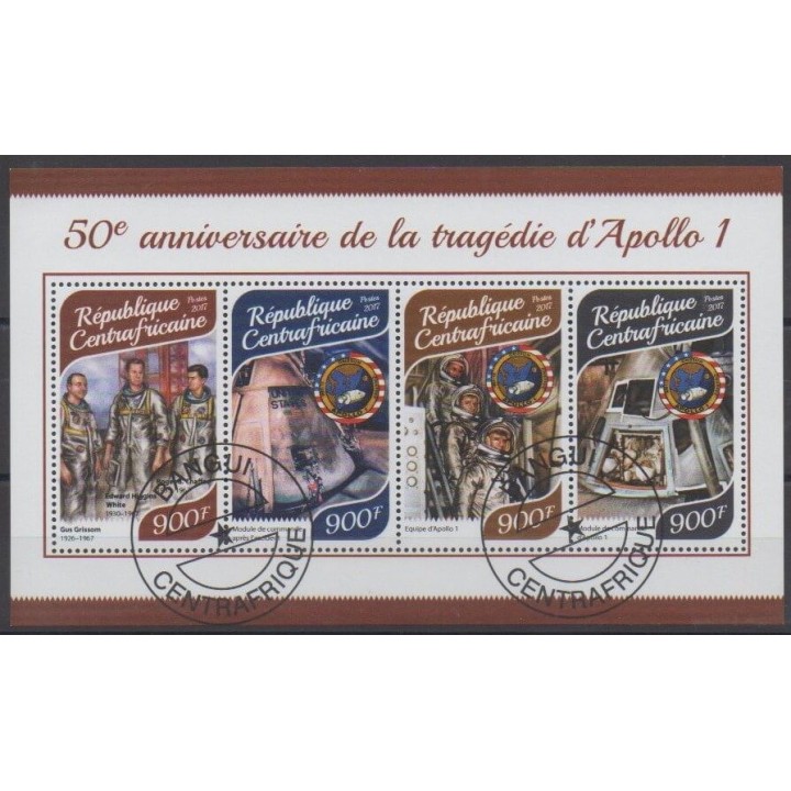Buy this set of stamps of Central African Republic of the year 2017 (Nb 5349/5352). - Used