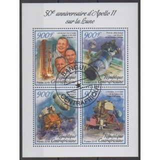 Acheter cette série de timbres de la République Centrafricaine de l'année 2019 (No 6456/6459). - Oblitéré